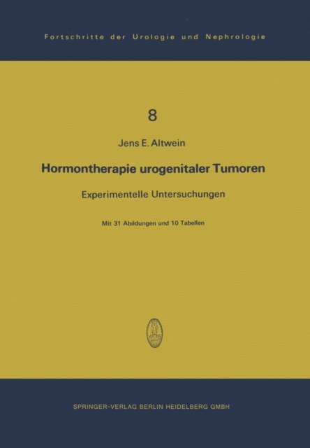 J. Altwein - Hormontherapie urogenitaler Tumoren, E-bok