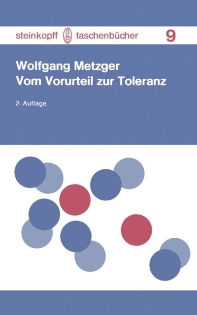 W. Metzger - Vom Vorurteil zur Toleranz, E-bok