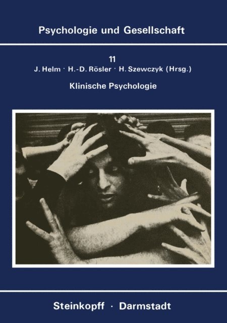 H. Szewcyk, H.-D. Rosler, J. Helm - Klinische Psychologie, E-bok