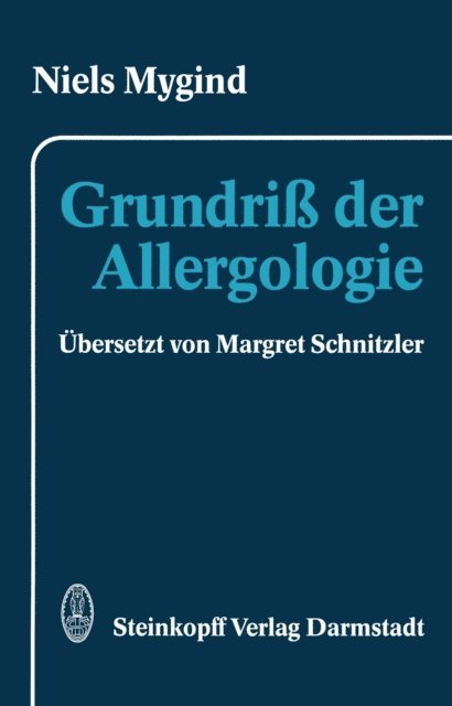 N. Mygind - Grundriß der Allergologie, E-bok