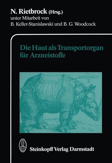 N. Rietbrock - Die Haut als Transportorgan für Arzneistoffe, E-bok