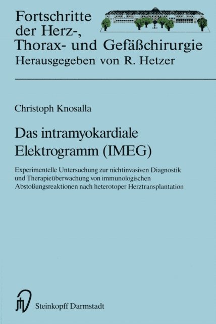 Christoph Knosalla - Das intramyokardiale Elektrogramm (IMEG), E-bok