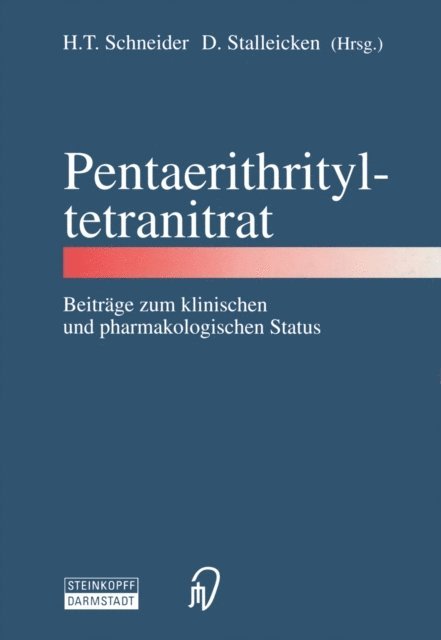 D. Stalleicken, H.T. Schneider - Pentaerithrityltetranitrat, E-bok