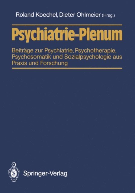 Dieter Ohlmeier, Roland Koechel - Psychiatrie-Plenum, E-bok