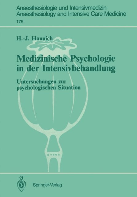 Hans-Joachim Hannich - Medizinische Psychologie in der Intensivbehandlung, E-bok