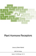 Plant Hormone Receptors