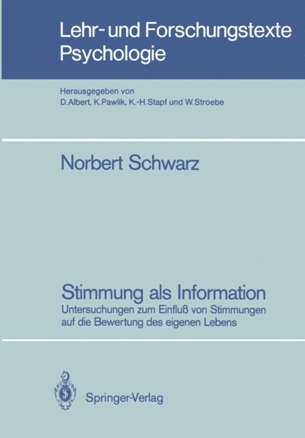 Norbert Schwarz - Stimmung als Information, E-bok