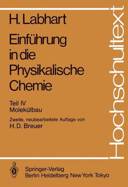 Heinrich Labhart - Einführung in die Physikalische Chemie, E-bok