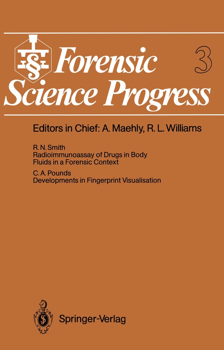 Forensic Science Progress, Häftad