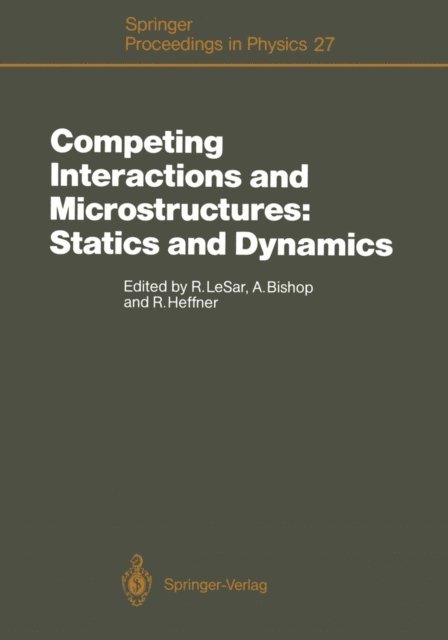 Robert Heffner, Alan Bishop, Richard LeSar - Competing Interactions and Microstructures: Statics and Dynamics, E-bok