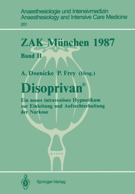Pius Frey, Alfred Doenicke - ZAK München 1987, E-bok