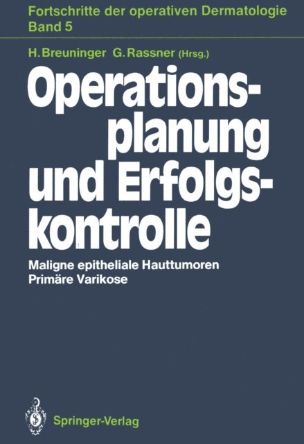 Gernot Rassner, Helmut Breuninger - Operationsplanung und Erfolgskontrolle, E-bok