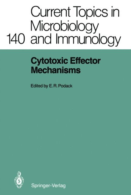 Eckhard R. Podack - Cytotoxic Effector Mechanisms, E-bok