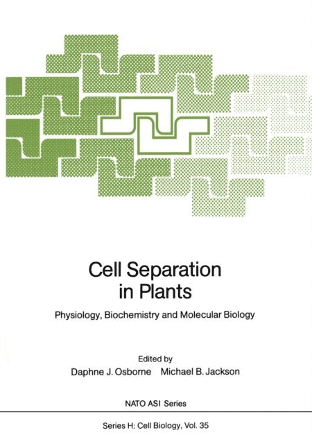 Michael B. Jackson, Daphne J. Osborne - Cell Separation in Plants, E-bok