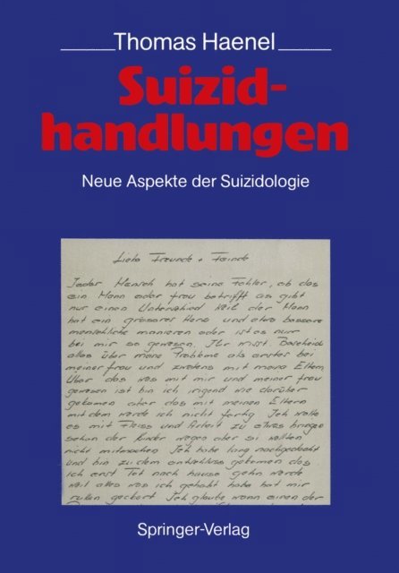Thomas Haenel - Suizidhandlungen, E-bok