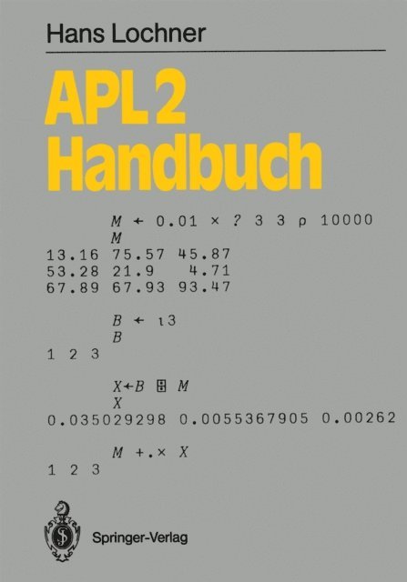 Hans Lochner - APL2-Handbuch, E-bok