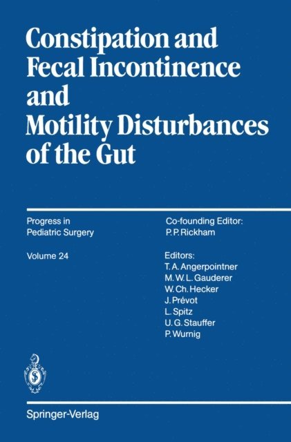 Thomas A. Angerpointner, Jotaro Yokoyama - Constipation and Fecal Incontinence and Motility Disturbances of the Gut, E-bok