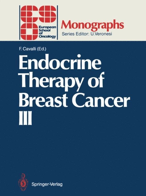 F. Cavalli - Endocrine Therapy of Breast Cancer III, E-bok
