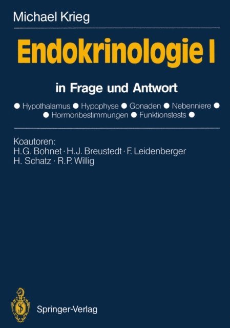 Michael Krieg - Endokrinologie I, E-bok