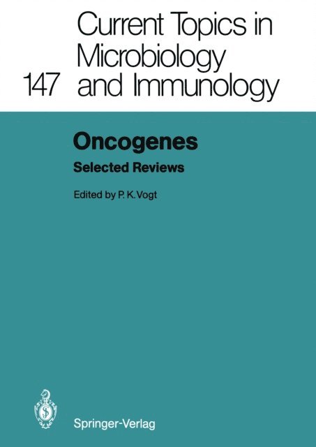 Peter K. Vogt - Oncogenes, E-bok