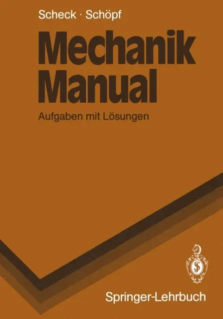 Rainer Schopf, Florian Scheck - Mechanik Manual, E-bok. Tillgänglighet: Lägg i varukorg
