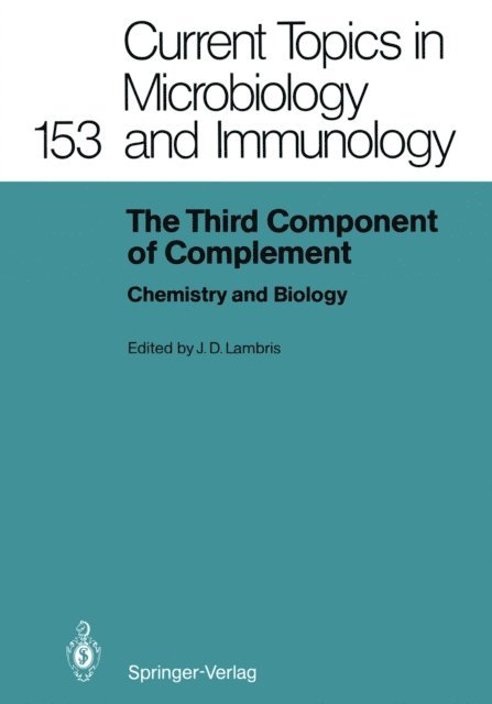 John D. Lambris - Third Component of Complement, E-bok