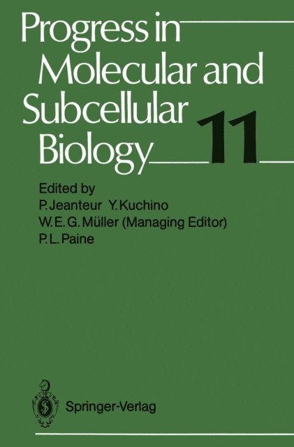 Philippe Jeanteur - Progress in Molecular and Subcellular Biology, E-bok
