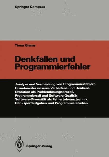 Timm Grams - Denkfallen und Programmierfehler, E-bok
