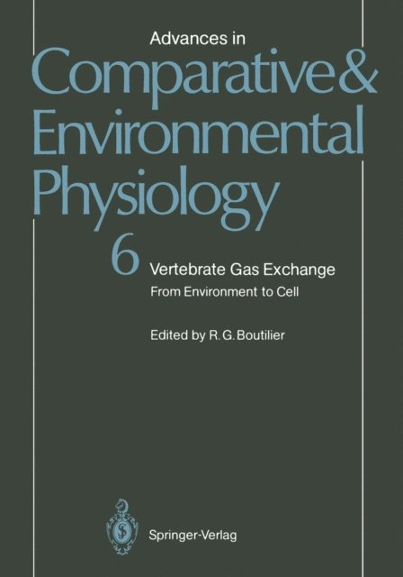 Robert G. Boutilier - Vertebrate Gas Exchange, E-bok
