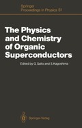 Physics and Chemistry of Organic Superconductors
