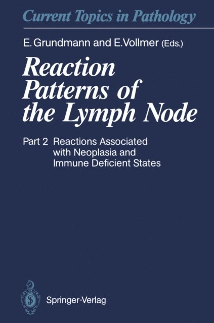 E. Vollmer, E. Grundmann - Reaction Patterns of the Lymph Node, E-bok