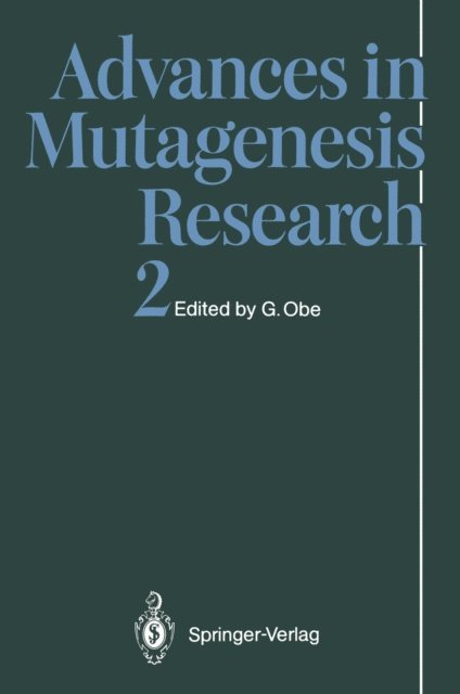 Gunter Obe - Advances in Mutagenesis Research 2, E-bok