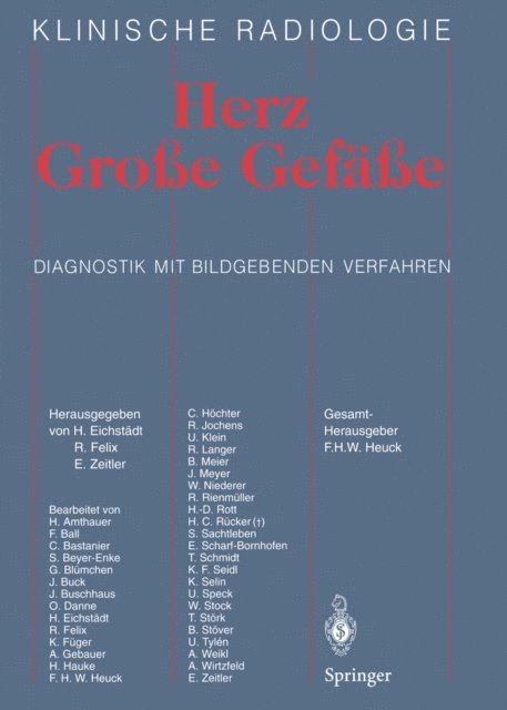 E. Zeitler, R. Felix, H. Eichstadt - Herz Grosse Gefässe, E-bok
