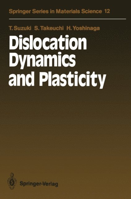 Hideo Yoshinaga, Shin Takeuchi, Taira Suzuki - Dislocation Dynamics and Plasticity, E-bok