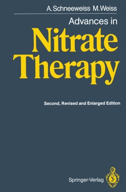 Marija Weiss, Adam Schneeweiss - Advances in Nitrate Therapy, E-bok