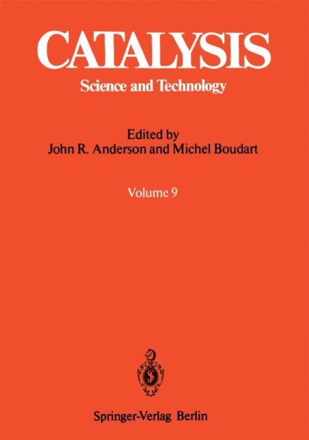 Michel Boudart, John R. Anderson - Catalysis, E-bok