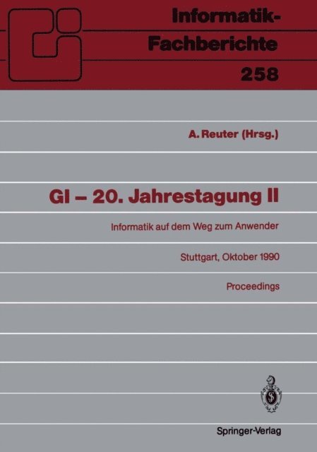 Andreas Reuter - GI — 20. Jahrestagung II, E-bok