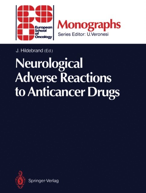 Jerzy Hildebrand - Neurological Adverse Reactions to Anticancer Drugs, E-bok