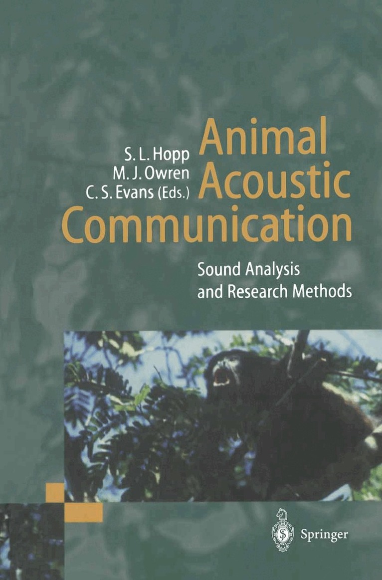 Steven L. Hopp, Michael J. Owren, Christopher S. Evans - Animal Acoustic Communication, Häftad