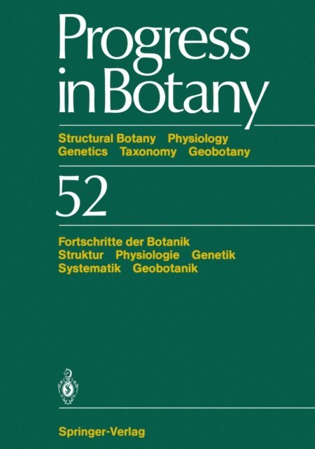 Karl Esser - Progress in Botany, E-bok