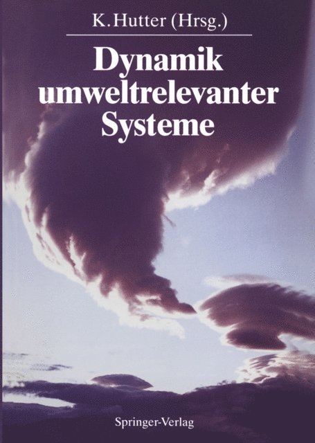 Kolumban Hutter - Dynamik umweltrelevanter Systeme, E-bok