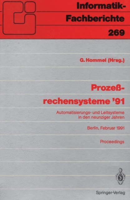 Gunter Hommel - Prozeßrechensysteme ’91, E-bok