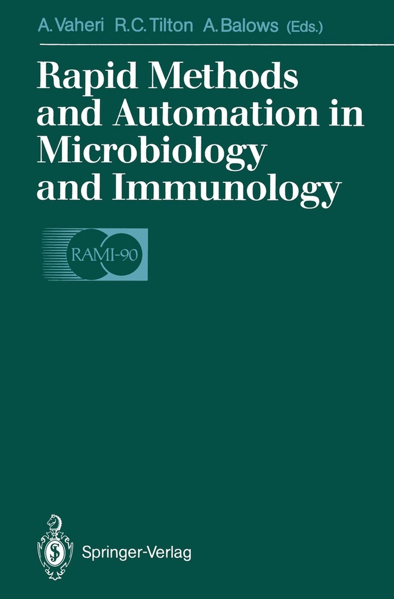 Antti Vaheri, Richard C. Tilton, Albert Balows - Rapid Methods and Automation in Microbiology and Immunology, Häftad