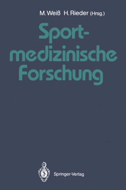 Hermann Rieder, Michael Wei - Sportmedizinische Forschung, E-bok