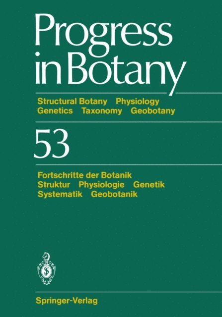 Karl Esser - Progress in Botany, E-bok