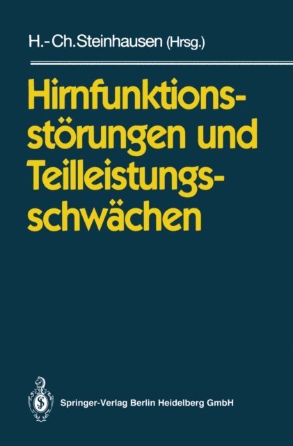 Hans-Christoph Steinhausen - Hirnfunktionsstörungen und Teilleistungsschwächen, E-bok
