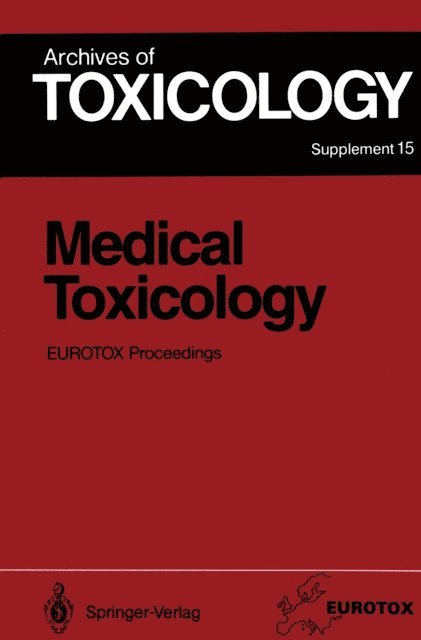 Peter T. Henderson, Frederik A.de Wolff, H.M. Bolt - Medical Toxicology, E-bok