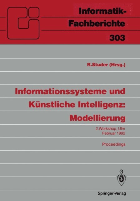 Rudi Studer - Informationssysteme und Kunstliche Intelligenz: Modellierung, E-bok