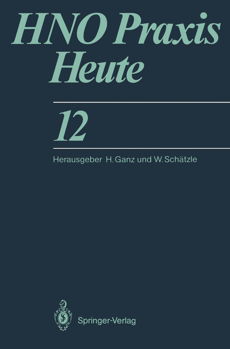 J. Springer - HNO Praxis Heute, Häftad