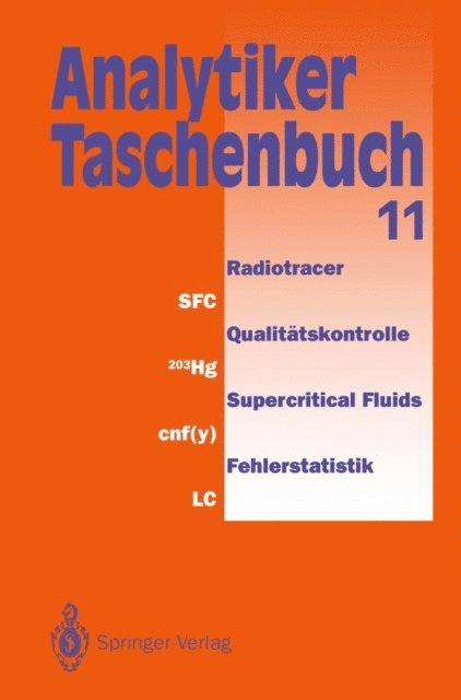 Hermann Wisser, Gunter Tolg, Ingo Luderwald, Walter Huber, Wilhelm Fresenius, Klaus Danzer, Rolf Borsdorf, Helmut Gunzler - Analytiker-Taschenbuch, E-bok